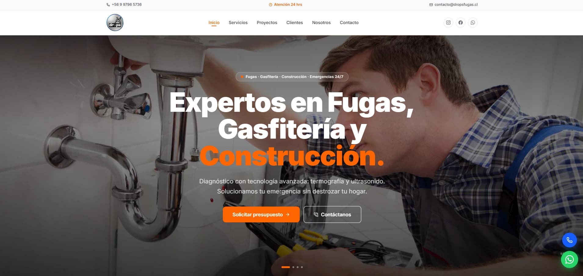 Drops Fugas project preview
